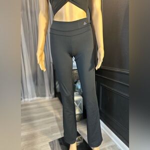 Adidas black flare Leggings